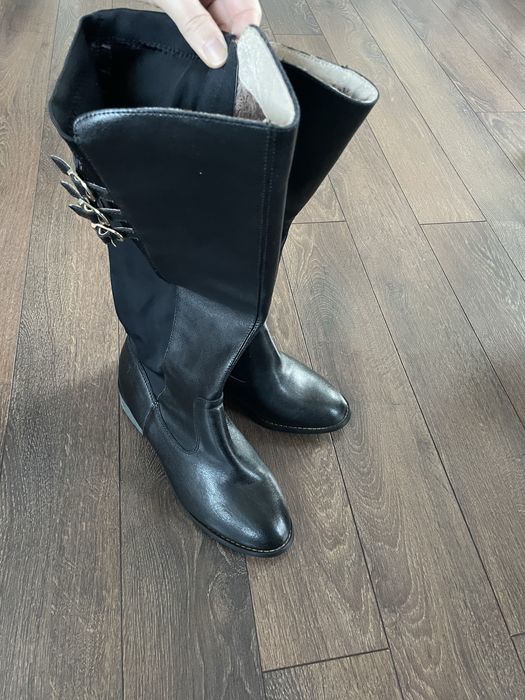 кожени ботуши – размер 38,5