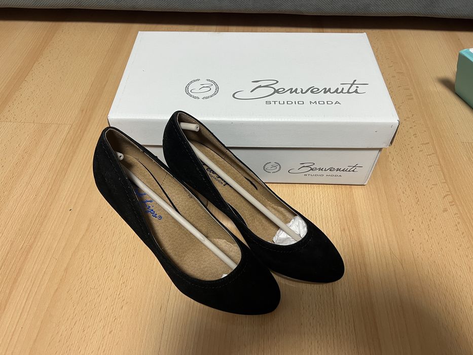 Pantofi dama piele intoarsa