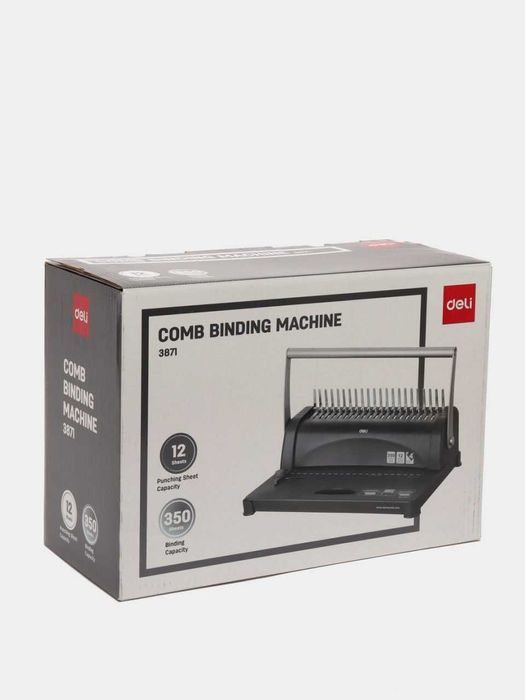 Машина для переплета, сш 350л. проб. 12л.  А4 Deli 3871 ОРИГИНАЛ !!!