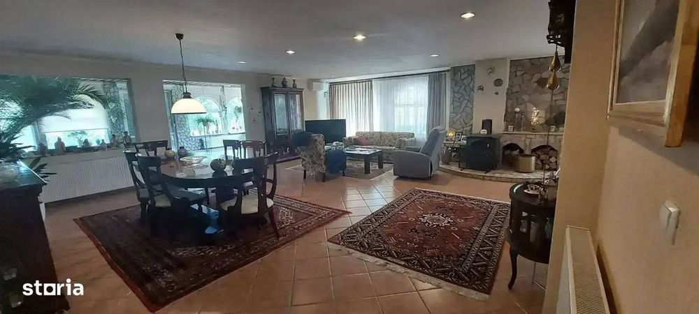 Vila cu 8 Camere Corbeanca | Semineu | Curte 2300mp | Piscina | Sauna
