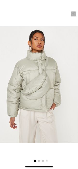 Зелено яке с чантичка