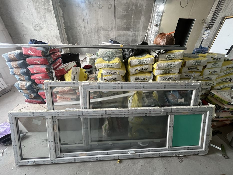 Пластик есік,терезе