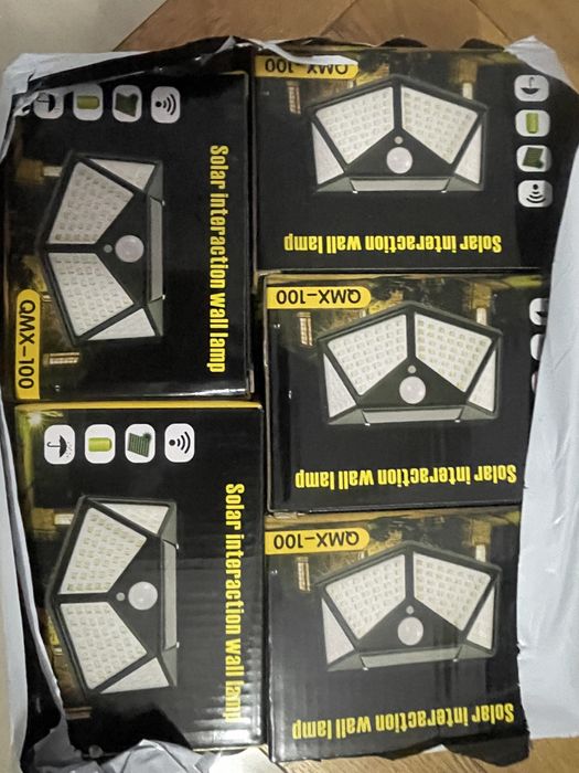 set 10 lampi solare cu led