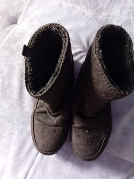 Велурени, топли  боти