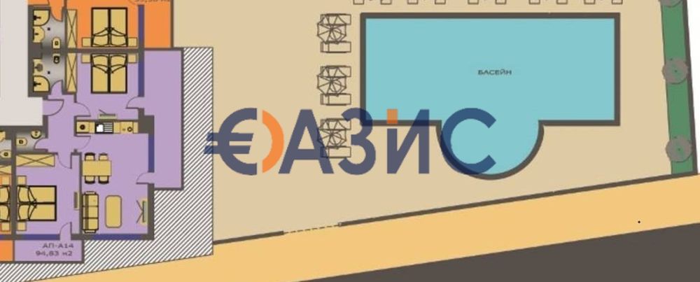 Продава се Тристаен апартамент в Приморско - 95 кв.м за 2843 €/кв.м - Снимка #9