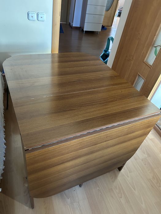 Советский раскладывающийся стол