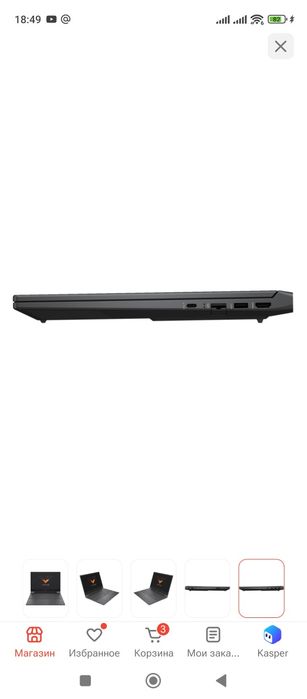Ноутбук hp victus
