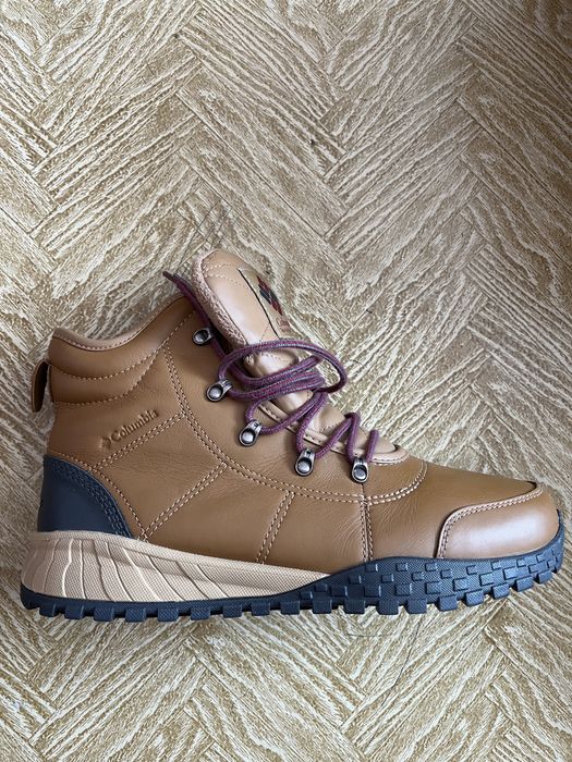 Ghete impermeabile de piele COLUMBIA Fairbanks  -32 grade