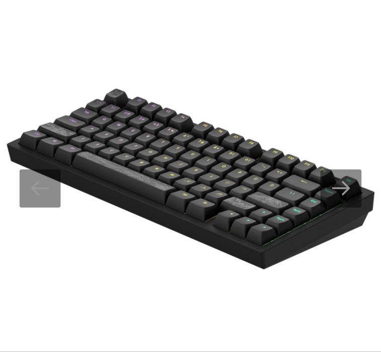 Клавиатура DARK PROJECT ALU81A Terra NOSTRA black