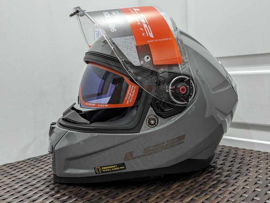 Casca moto LS2 Vector 2 II, marime S - ochelari de soare