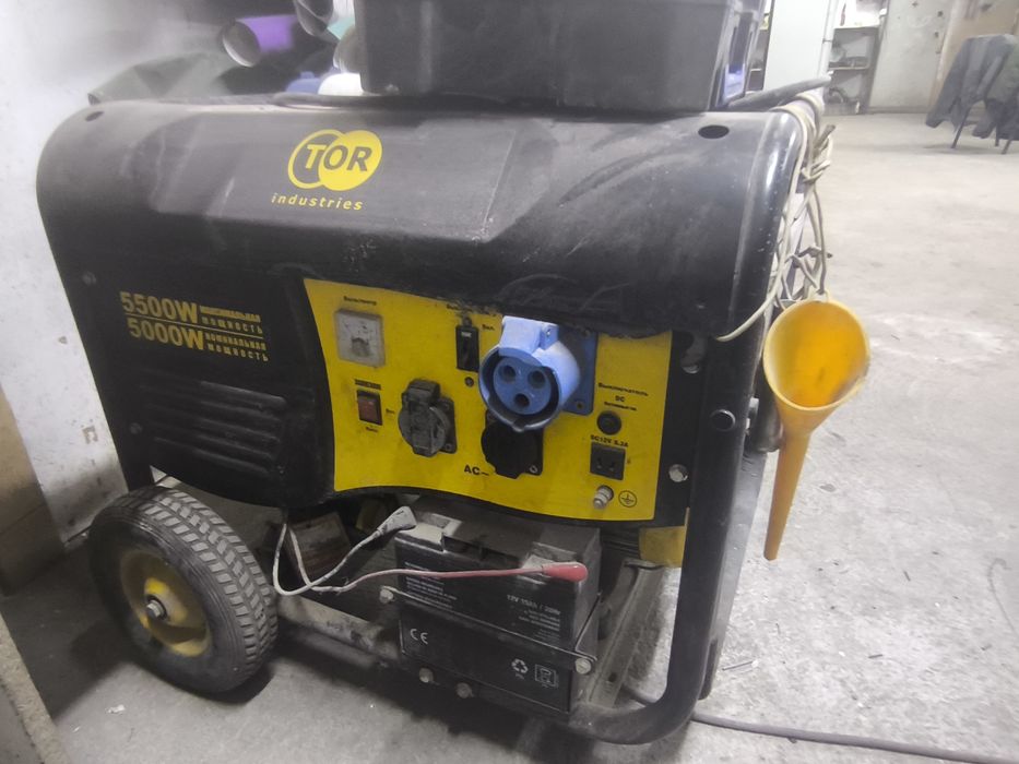 Продам генератор 5.5 кв