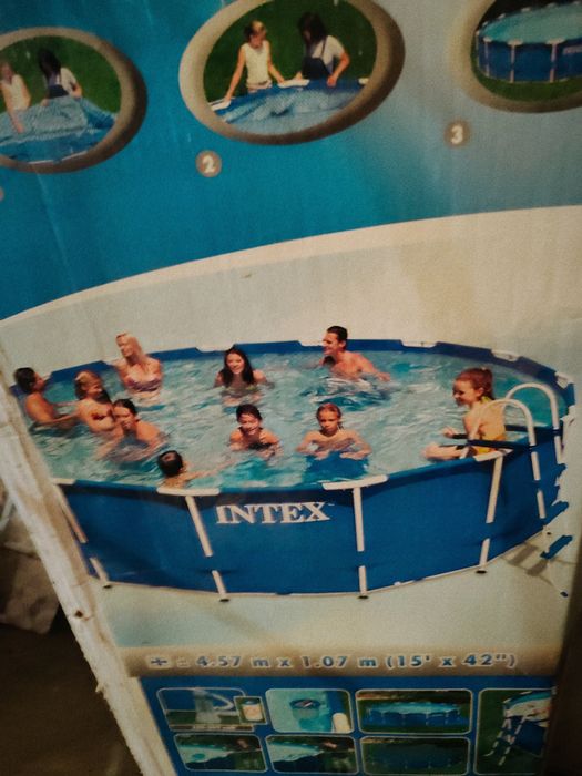 Продам надувной бассейн