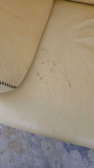 Кожена гарнитура 2+1