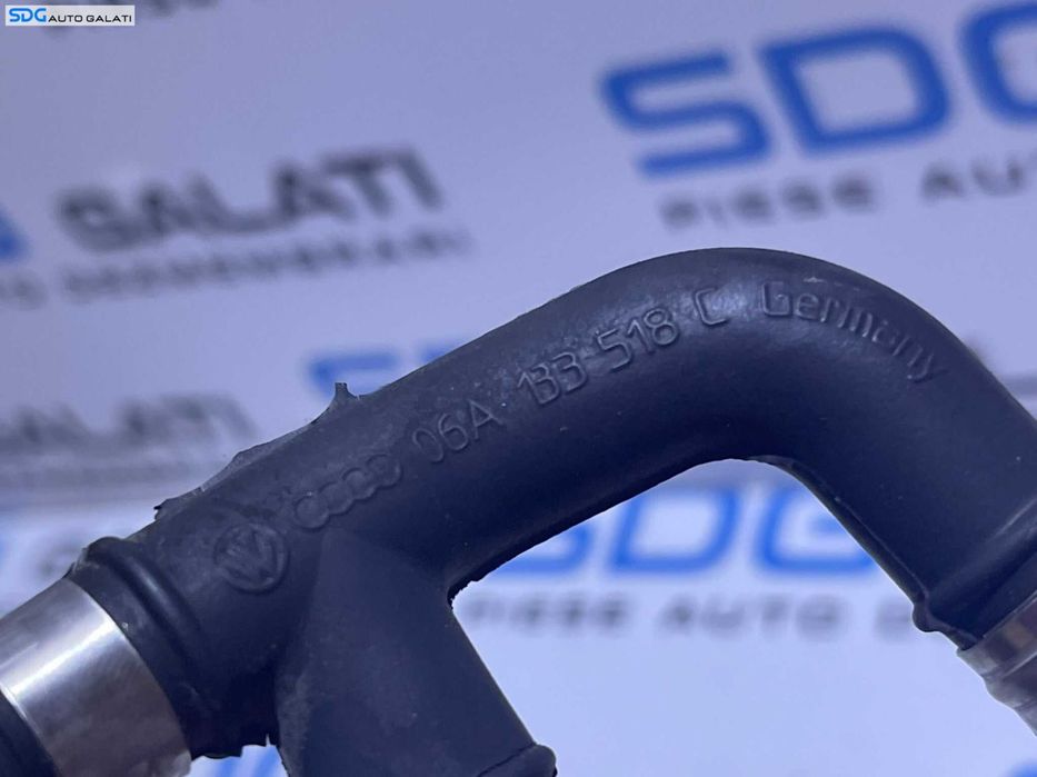Furtun Furtunuri Conducta Conducte cu Supapa Sens Combustibil Benzina Audi TT 8N 1.8 T AUM AUQ ARY BVP BVR 1999 - 2006 Cod 06A133518E 1J0133366Q 06A133518C [AV1597]