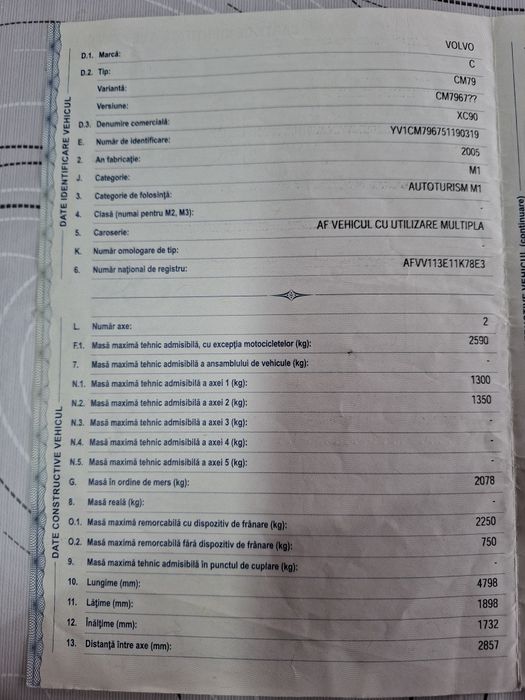 Volvo XC90 2.4 diesel