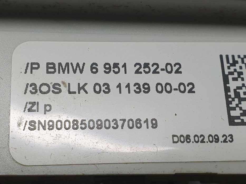 Lampa plafon 6951252-02 BMW Seria 1 E81/E82/E87/E88 (facelift) (2007 - 2012) 2.0 D N47D20