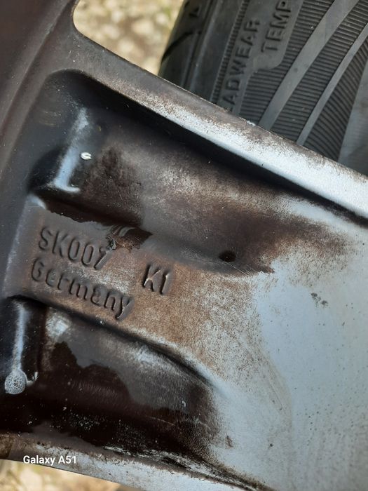 Ляти джанти с гуми за ШКОДА 5×112, 16цола