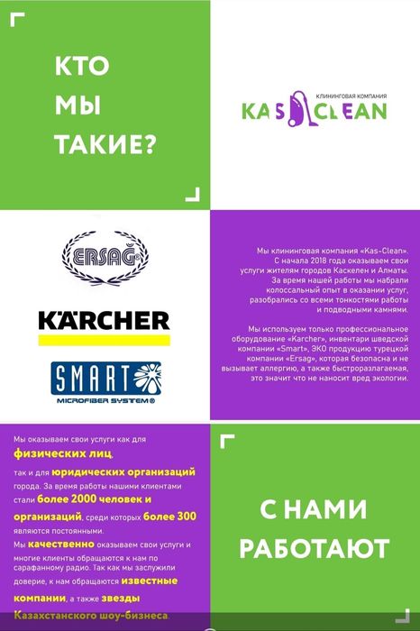 Франшиза клининговой компании, готовый бизнес!: 1 700 000 тг. - Продажа ...