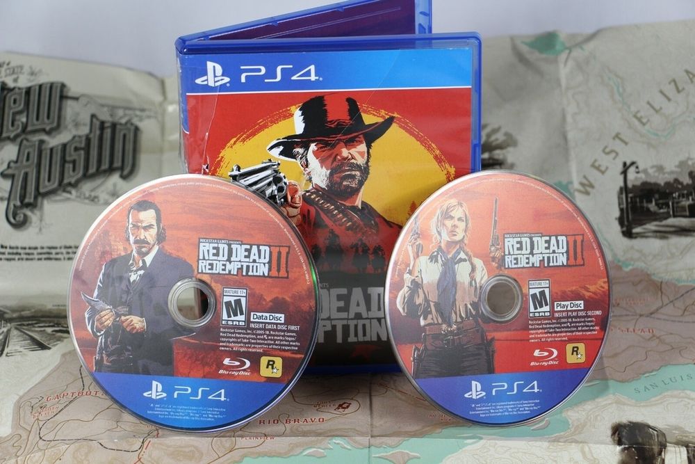 Игра за ps4 и ps5: red dead redemption 2,