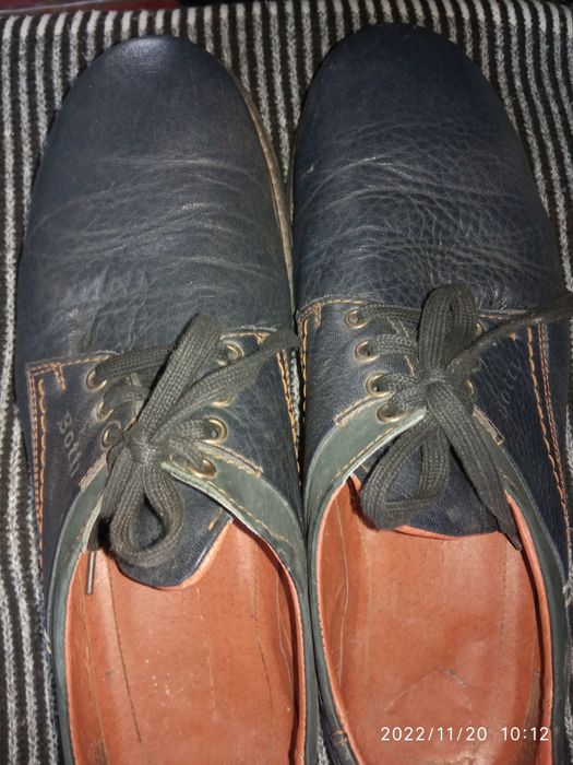 Фирма Botti кожаные туфли