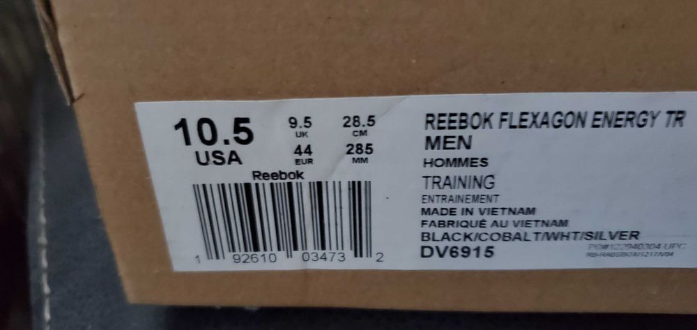 ASIcs Tiger и Reebok чисто нови