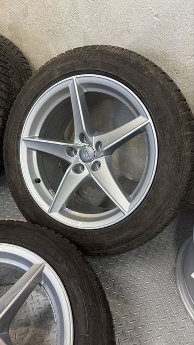 Оригинални 5х112 18” Audi S5 със зимни гуми