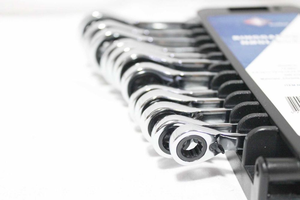 Trusa BATO 12 chei fixe inelare clicket inversor  8-19 chrome vanadium