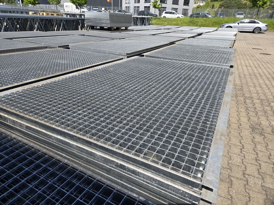 Grătare zincate grilaje rigole pardoseli industriale si trepte