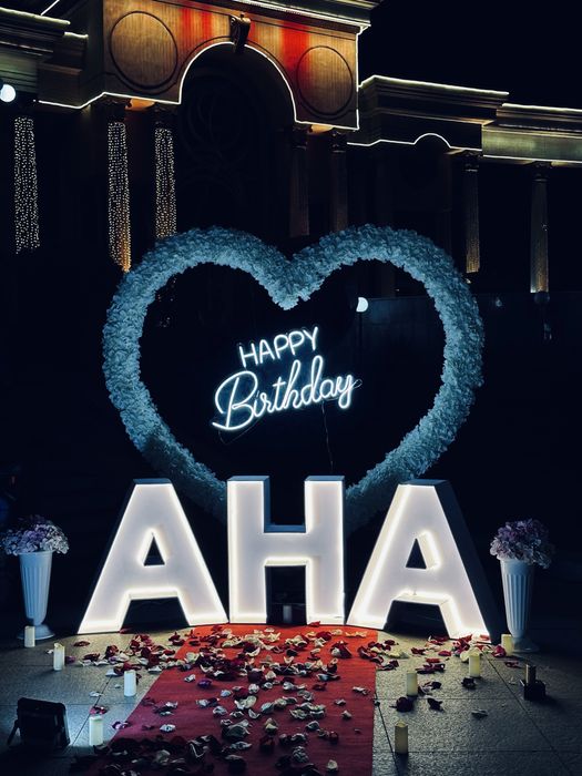 Анашым, Мама, оформление день рождения