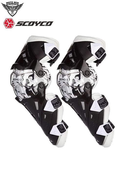 В наличии имеется новый  Мотонаколенники, защита колена SCOYCO
