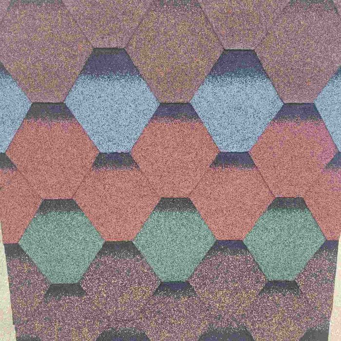 Битумни керемиди - пчелна пита