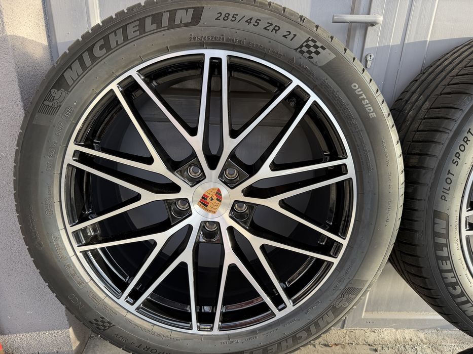 Jante Originale Porsche Cayenne R21 E3 II RS Spyder echipate vara noi