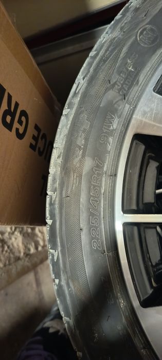 Vând jante Mercedes originale r17 5x112