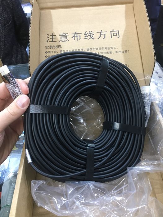 HDMI оптика кабель 40м премиум класса 4K 8K 3D 2160P