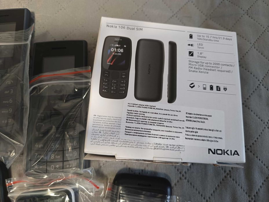 Telefon dual SIM pe butoane