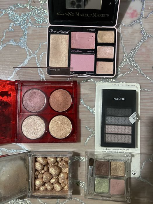 Тени пудра Dior Lancome Estee Lauder