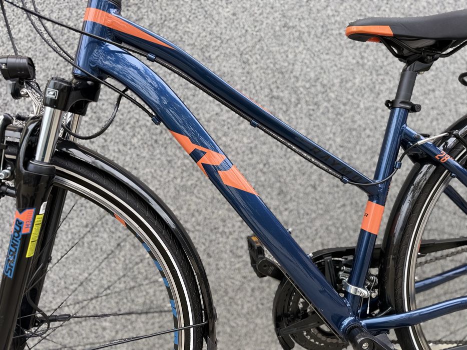 Алуминиев велосипед Raymon 28” | Shimano | амортисьор | КАТО НОВ