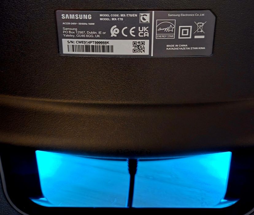 Sistem audio Samsung MX-T70, 1500W, Dynamic Bass, Bi-Directional Sound