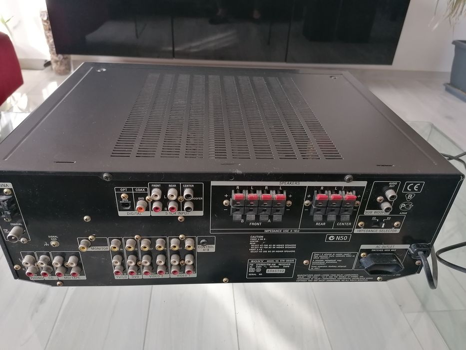 Sony receiver, модел STR-DE 635.