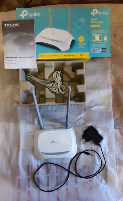Wi-Fi роутер TP-Link TL-WR840N N300 б/у