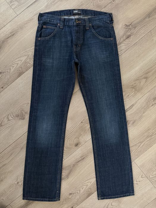 Blugi LEE Jeans Flint Albastru Barbati | Marime 32 x 34 (Talie 86 cm)