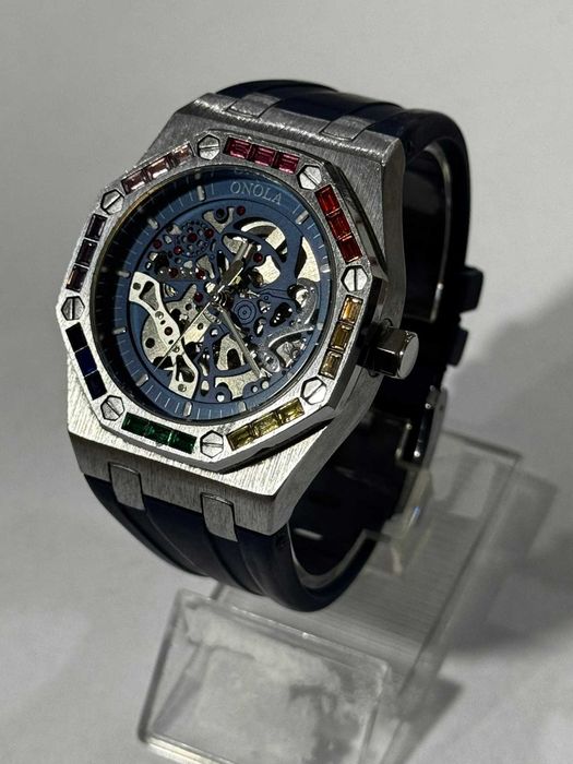 ONOLA Rainbow Diamond Skeleton Automatic