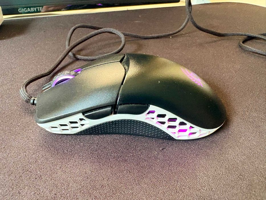 Mouse gaming Ducky Feather Black & White