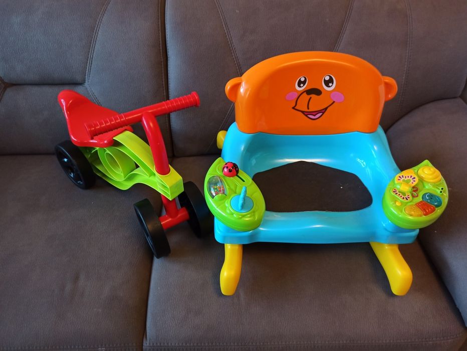 Образователно столче и колелце за бутане.