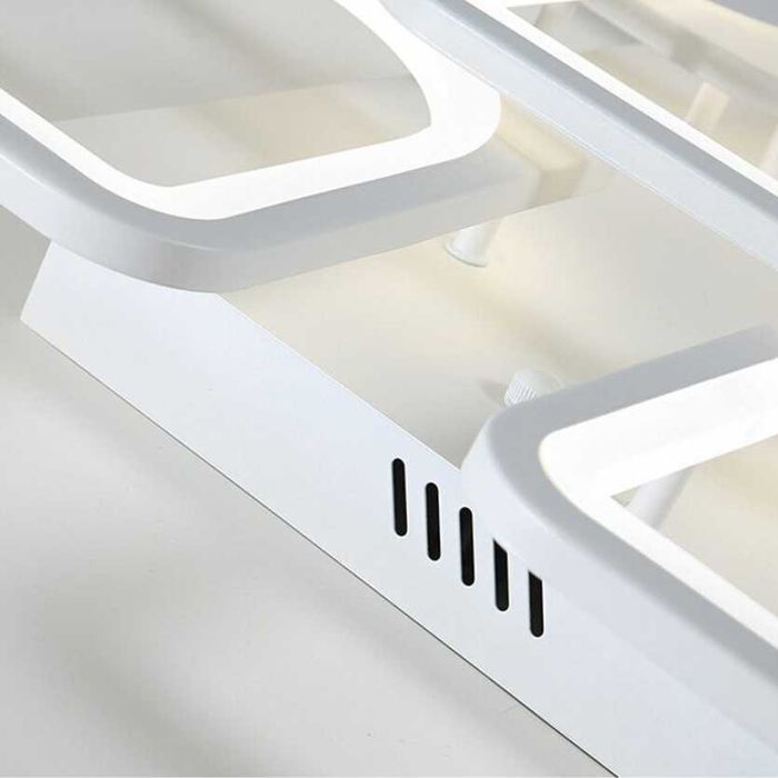 Абажур Луксозна LED 120W плафониера лампа плафон димируема квадрати