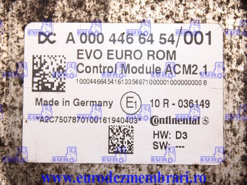 calculator catalizator acm 2.1 evo euro rom mercedes actros mp4