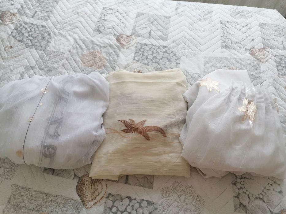 Тънки пердета -ушити