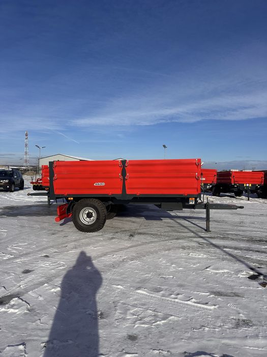 Remorca basculabila 5 tone , remorca monoax