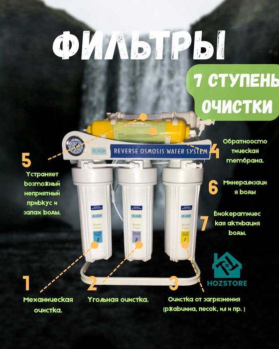 Осмос Сув Фильтр / Osmos Suv Filtr