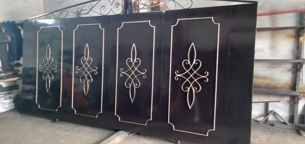 Навес ворота решетка перила